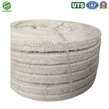 Square Fiber Rope Ceramic with Metallic Wire